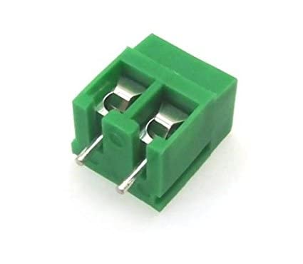 2 Pin 2.54mm Pitch Pluggable Screw Terminal Block (Pack of 5) AB0218 - Image 2