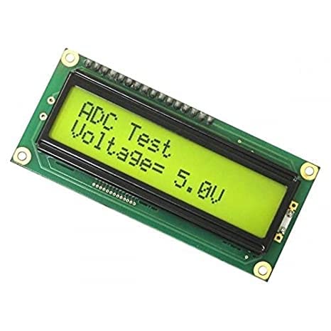 LCD 16x2 Alphanumeric Display (JHD162A) for 8051, AVR, Arduino, PIC, ARM All (Yellow) AB0113 - Image 2
