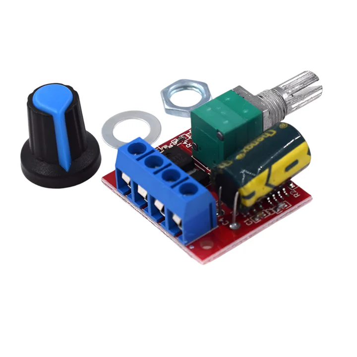 DC Motor Speed Controller 4.5V-35V 5A Speed Control Switch - Image 4